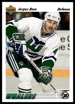 1991-92 Upper Deck #425 Jergus Baca - Image 1 of 2