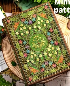 Art Nouveau Personal Journal Writing Poetry Book Butterfly Flowers Vintage Notes - Picture 1 of 7