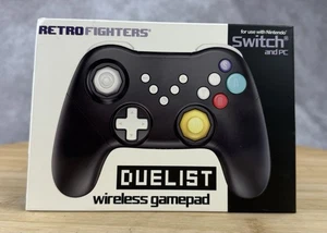 Retro Fighters Duelist Wireless Black Controller - Nintendo Switch And PC - New - Picture 1 of 6