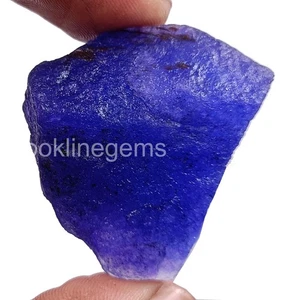 Natural Blue Sapphire Dyed 108.75 Ct EGL Certified Rough Loose Gemstone 5ARP - Imagen 1 de 4
