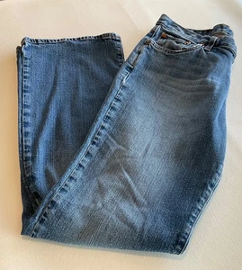 LUCKY BRAND Mid Rise Flare Jeans Womens 10/30 (34x31 Act) Reg Boho Bell Bottom - Picture 1 of 10