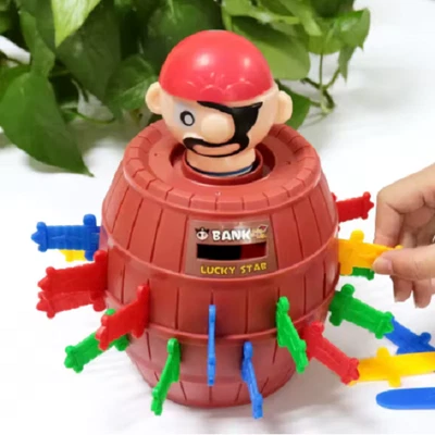 POP UP PIRATE GAME, FUN FAMILY KIDS CHRISTMAS BIRTHDAY PRESENT GIFT - Image 1 of 4