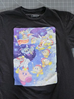 Camiseta KIRBY Nintendo KIRBYS PARADE IN DREAM LAND Camiseta Mediana Excelente Estado Foto 1 de 4