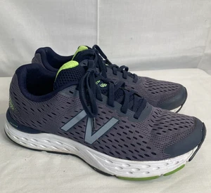 New Balance 680v6 Men 8.5 Gray Absorb Athletic Running Walking Shoes *no insoles - Bild 1 von 11