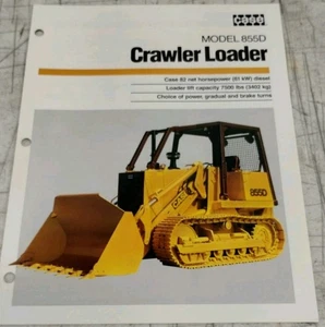 Case Model 855D Crawler Loader Sales Brochure - CE31486 - Picture 1 of 5