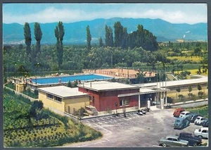RIETI CITTÀ 08 PISCINA NUOTO SPORT IMPIANTI SPORTIVI Cartolina viaggiata 1974 - Foto 1 di 1