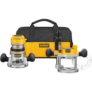 12 Amp Corded 2-1/4 Horsepower Fixed and Plunge Base Router Kit - Picture 1 of 11