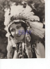 Dorothy Sebastian in a headdress VINTAGE Photo