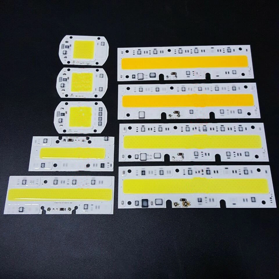 230V 20W 30W 50W 70W 100W LED Floodlight COB Chip, Integrated Smart IC Driver - Image 1 of 1