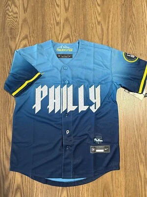 sNWT Bryce Harper Jersey #3 City Blue Men's Medium Stitched - Image 1 of 4