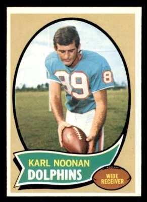 1970 Topps Football #223 Karl Noonan EX/MT *d3 - Image 1 of 2