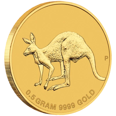 Goldmünze Känguru Mini Roo 2019 - Australien - in Blisterkarte - 1/62 Oz ST - Bild 1 von 4