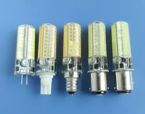 G4/T10/E12/BA15D/BAY15D 5W LED bulb 72- 5730 DC12~24V AC12V Warm/White Crystal - Picture 1 of 10