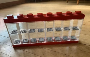 Lego Minifigur Vitrine 40660601 fasst 16 rote stapelbar - Bild 1 von 5