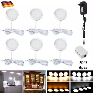 12V LED Unterbauleuchte Küche Möbel Regalbeleuchtung Schrank Vitrinenbeleuchtung - Bild 1 von 17