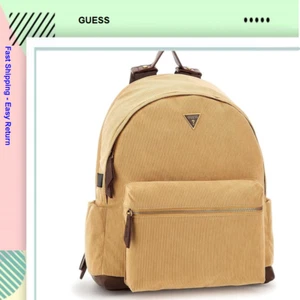 $125 GUESS Men's Mojave Corduroy Backpack, Spellbound wash, One size - Picture 1 of 4