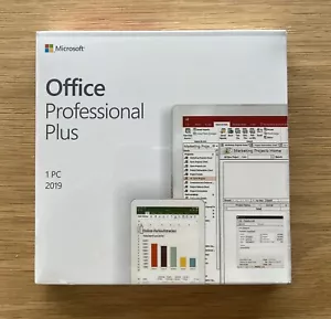 Microsoft Office 2019 Professional Plus – DVD | Sealed & Authentic Box - Picture 1 of 4