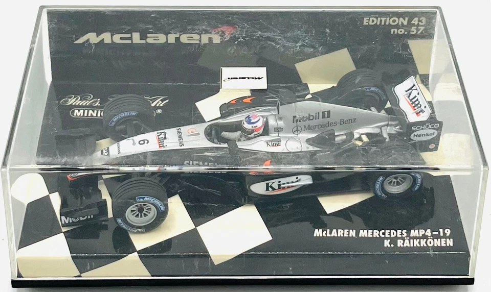 EBOND F1 McLaren Mercedes MP4-19 - K.Raikkonen - Minichamps - 1:43 - 0517 - Immagine 1 di 1