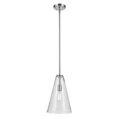 Colgante Kichler Everly One Light en cromo 15,25" Foto 1 de 3