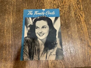 The Family Circle Magazine July 26, 1946 Susan Hayward Cover Vintage - Picture 1 of 4