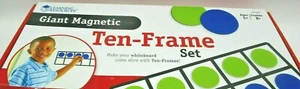 Giant Magnetic Ten-Frame Set (4 Frames, 40 Pieces), T20837 - Picture 1 of 1