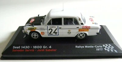 1/43 rallye MONTE CARLO 1977 SEAT 1430 - 1800 Gr.4 - Photo 1/2