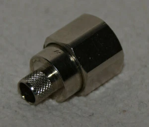 Female Connector With End Termination for Coaxail Adapter - Picture 1 of 3