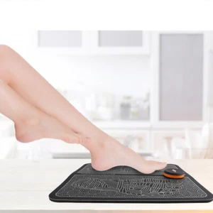 EMS Electric Foot Massager Foot Muscle Stimulator Foot Massage Mat Pain Reli HB0 - Picture 1 of 12