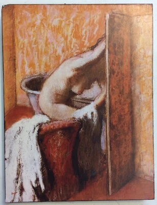 Impresión artística a bordo Le Bain The Bath La Toilette Apres Le Bain Edgar Degas Foto 1 de 4