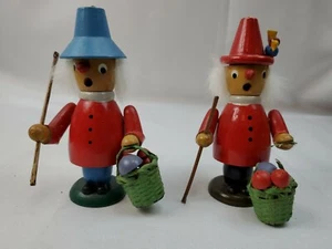 Vintage Christmas Smoker Decorations set of 2 please see pictures - Imagen 1 de 5