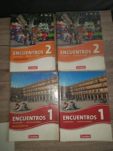 ENCUENTROS 1 UND 2 - SCHULE - SPANISCH UNTERRICHT - GYMNASIUM BAYERN LEHRBÜCHER - Bild 1 von 4