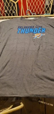 Oklahoma City Thunder NBA Team Apparel camiseta L gris Foto 1 de 2