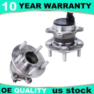 For 2012 2013 - 2018 Ford Focus Rear Wheel Hubs Bearings W/O Active Park Assist - Picture 1 of 10
