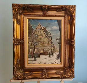 Zum Nußbaum Nikolaiviertel Berlin Waldemar Sewohl 1887- 1967 Ölgemälde Gemälde - Bild 1 von 7