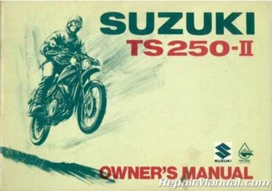 1970 Suzuki TS250 II Savage Motorcycle Owners Manual - Picture 1 of 1