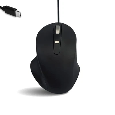 Matias M20CBB USB-C Wired Mouse - Black - Image 1 of 4
