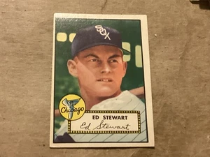 1952 Topps Semi-Hi Number Ed Stewart #279 - Near Mint - Great Corners - No Creas - Picture 1 of 2
