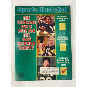 Sports Illustrated December 2 1985 Bo Jackson Heisman Trophy Issue - Picture 1 of 2