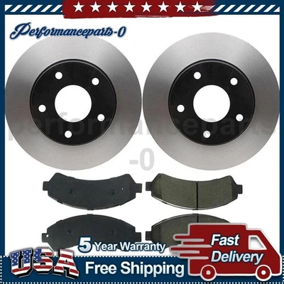 前盘制动垫套装盘式制动转子适用于雪佛兰 S10 1998 - 2004 — 第 1/4 张图片