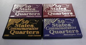 2000 50 States Commemorative Quarters - 4 Sets - Picture 1 of 2