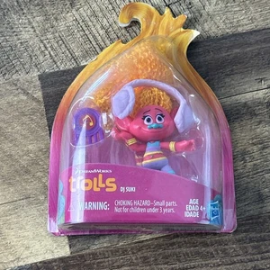 DreamWorks Trolls Película DJ Suki Mini Figura Auriculares NRFP Colección Ciudad Pequeña - Imagen 1 de 17
