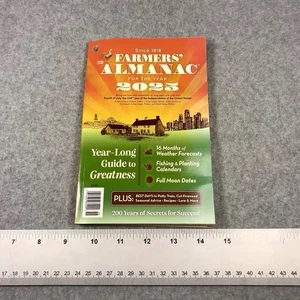 Farmers' Almanac For The Year 2025 Calculated For The United States Planting - Picture 1 of 8