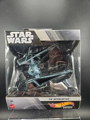 Hot Wheels Star Wars звездолеты выберите галстук перехватчик литая модель дисплей коробка - Изображение 1 из 4