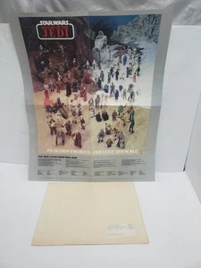 Vintage 1984 "Star Wars Is Forever" Poster Mail Away W. Envelope Never Hung - Picture 1 of 21