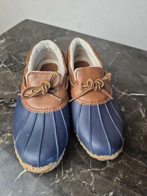 Zapatos de pato JBU Gwen Garden Ready para mujer talla 9 impermeables azul tostado Foto 1 de 4
