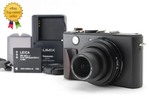 [MINT w/Grip] Leica D-LUX 4 Digital Compact Camera Black 10.1MP From JAPAN - Picture 1 of 9
