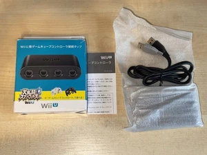Nintendo Wii U / Switch Offizieller OEM GameCube Controller Adapter WUP-028 OVP - Bild 1 von 8