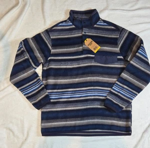 MENS SOUTHERN GRIT 1/4 SNAP TUNDREA FLEECE SWEATSHIRT SIZE Medium - Picture 1 of 5