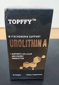 Topffy - Mitochondria Urolithin A - Supports Cellular & Energy - 90 Softgels - Picture 1 of 1
