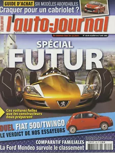 L'AUTO JOURNAL Nr. 729 19.07.2007 Fiat 500-Twingo BMW 320i Coupe MONDEO 1.8TDCI - Bild 1 von 1